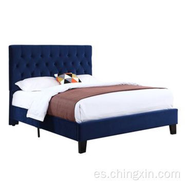 Juegos de dormitorio con cama suave tapizada KD